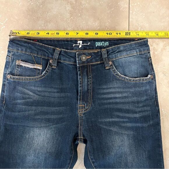 7 For All Mankind Paxtyn skinny jeans Sz. 16 - Picture 4 of 9